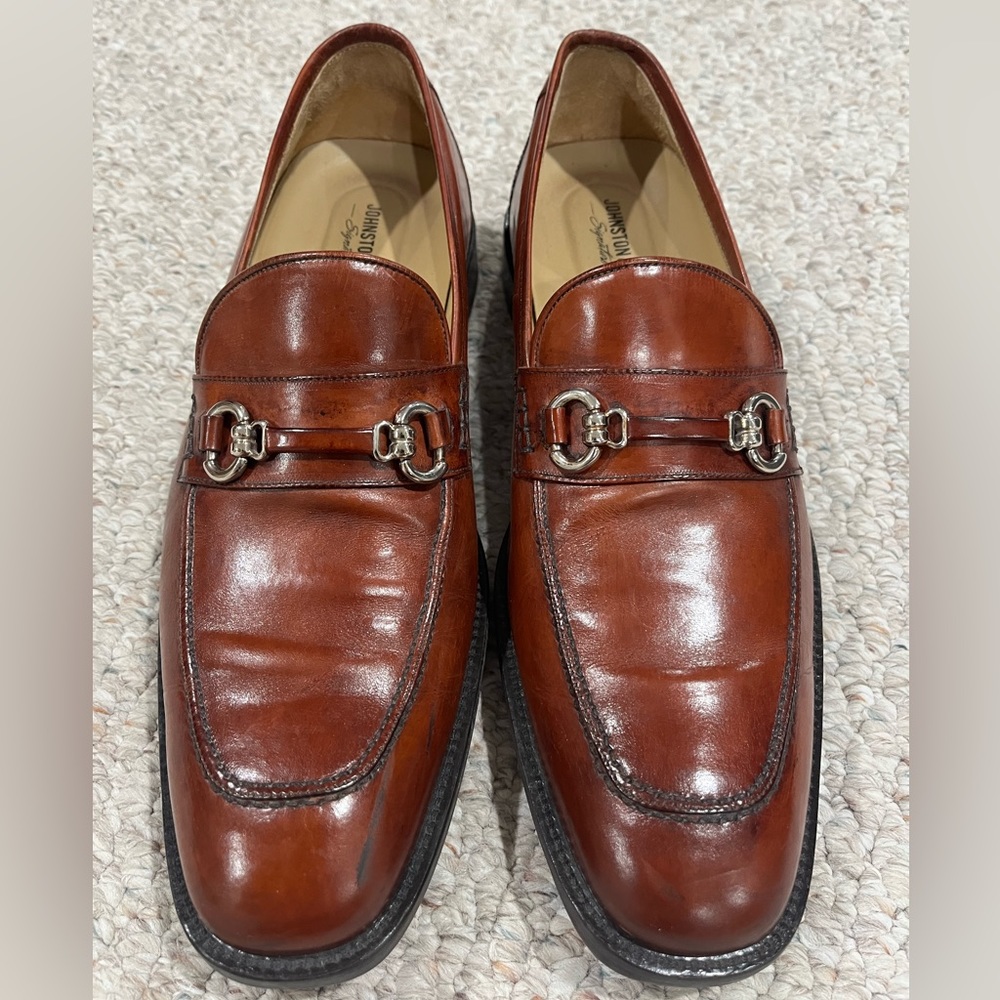Johnston & Murphy Signature Series Brown Leather Shoes